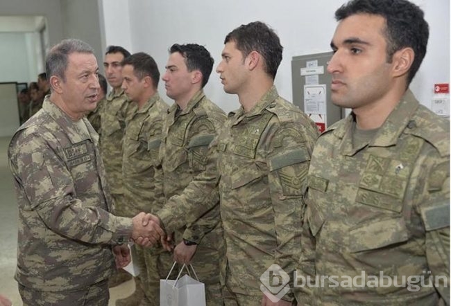 Genelkurmay Başkanı denetleme yaptı