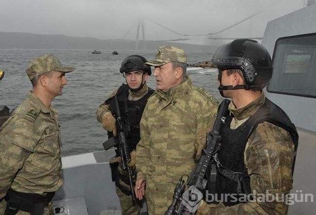 Genelkurmay Başkanı denetleme yaptı
