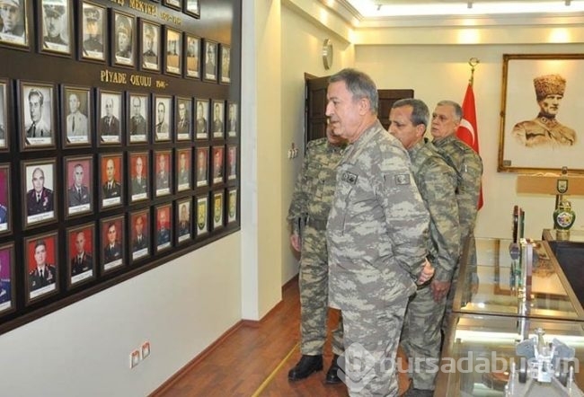 Genelkurmay Başkanı denetleme yaptı