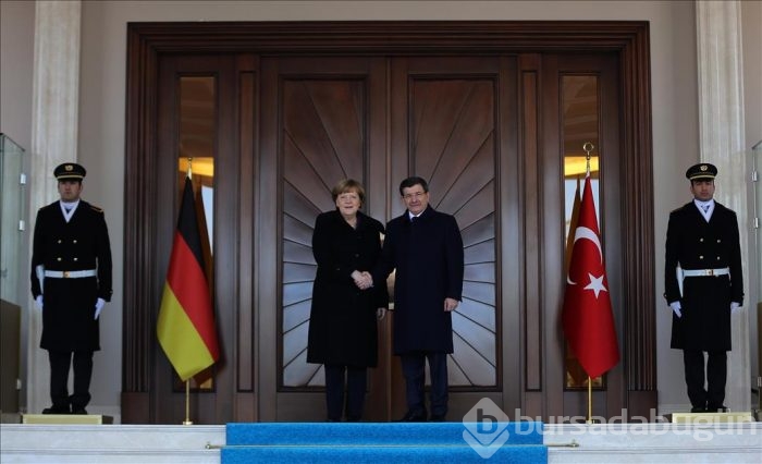 Almanya Başbakanı Angela Merkel Ankara'da