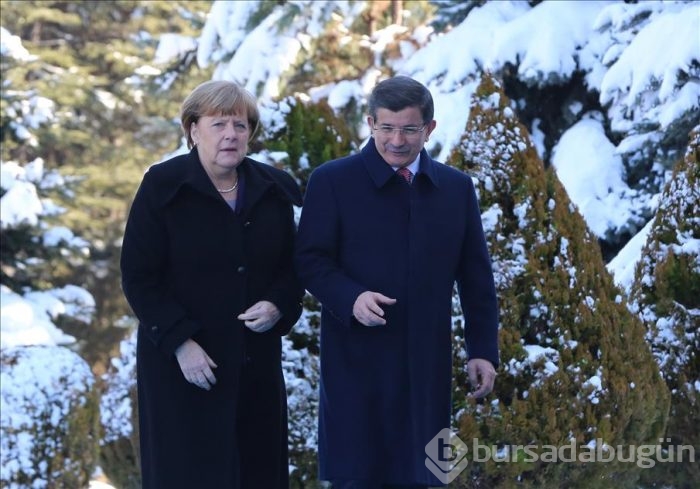 Almanya Başbakanı Angela Merkel Ankara'da