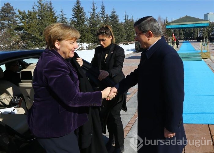 Almanya Başbakanı Angela Merkel Ankara'da