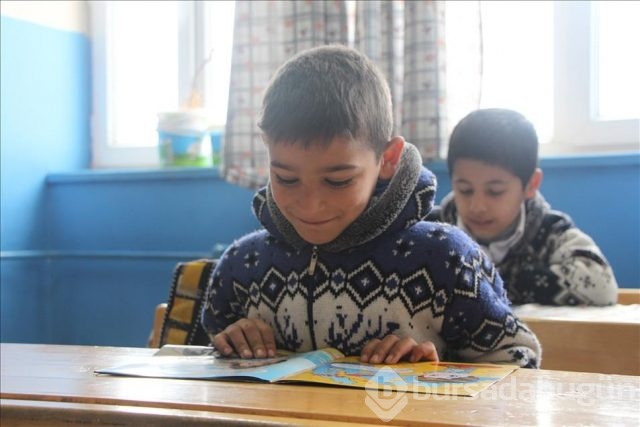 Terör mağduru öğrenciler ders başı yaptı