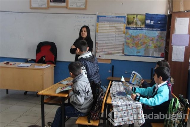 Terör mağduru öğrenciler ders başı yaptı