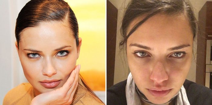 Adriana Lima neden makyajsız fotoğrafını paylaştı?