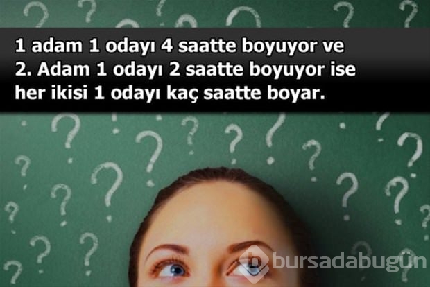 Beyin yakan mantık soruları
