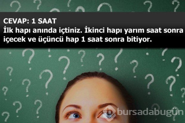 Beyin yakan mantık soruları