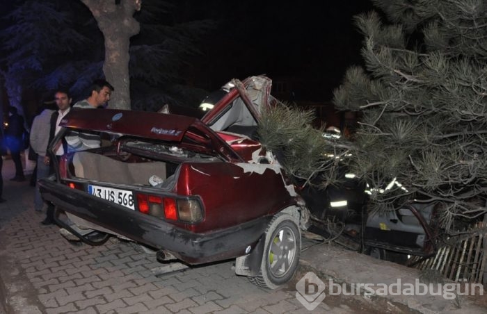 İnanılmaz kaza! Ortadan ikiye ayrıldı!