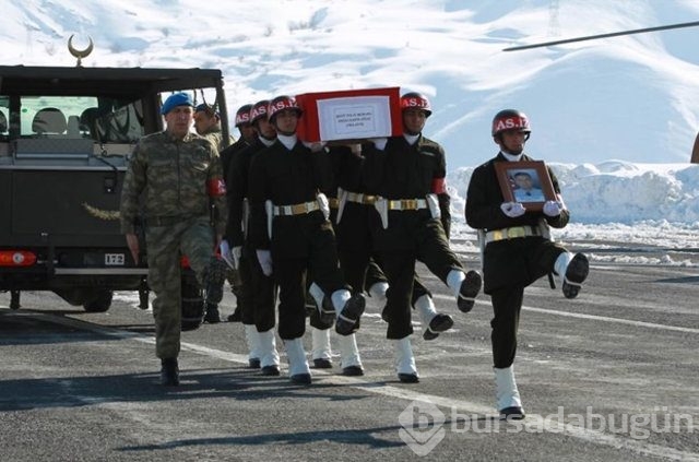 Şehit polis Abdulkadir Oğuz'a son veda