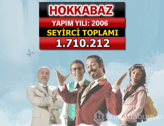 İşte seyirci rekoru kıran filmler