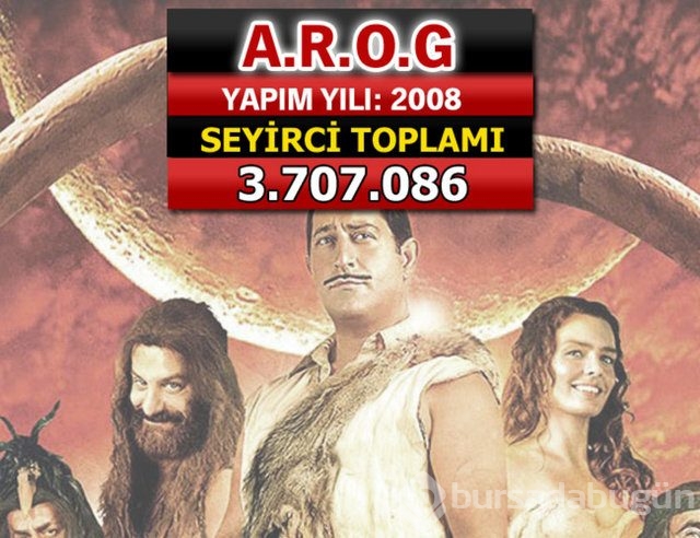 İşte seyirci rekoru kıran filmler
