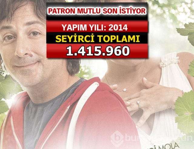 İşte seyirci rekoru kıran filmler