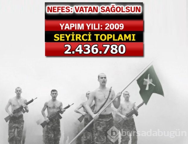İşte seyirci rekoru kıran filmler