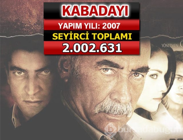 İşte seyirci rekoru kıran filmler