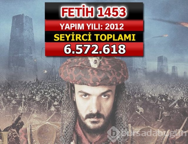 İşte seyirci rekoru kıran filmler