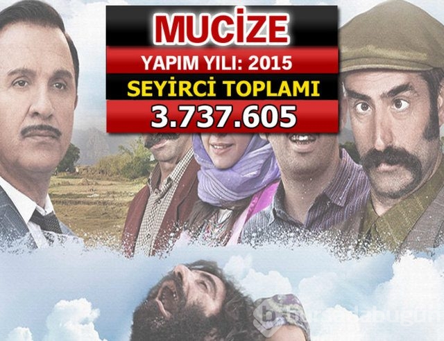 İşte seyirci rekoru kıran filmler