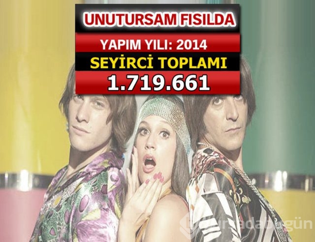 İşte seyirci rekoru kıran filmler