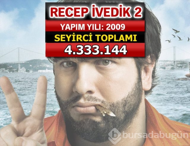 İşte seyirci rekoru kıran filmler