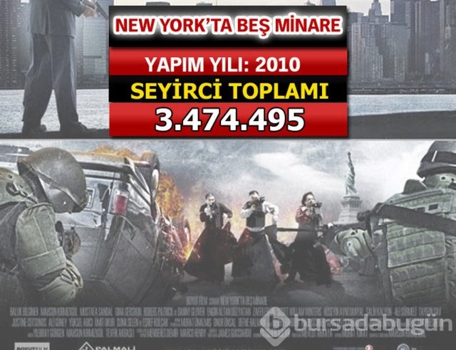 İşte seyirci rekoru kıran filmler