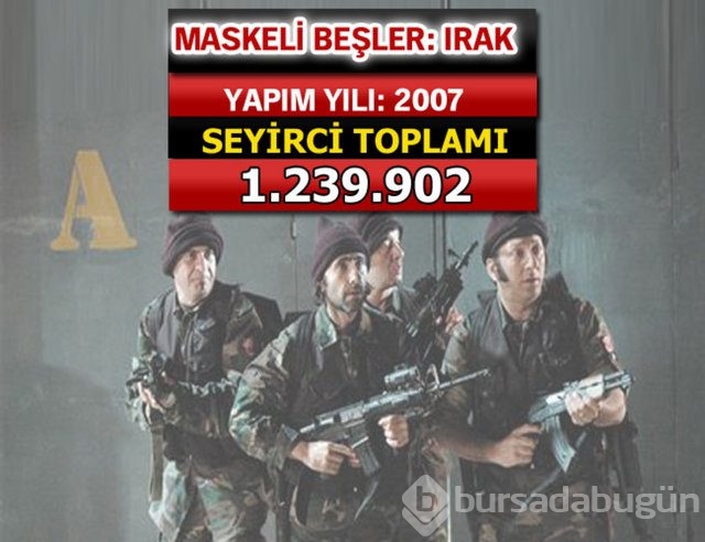 İşte seyirci rekoru kıran filmler