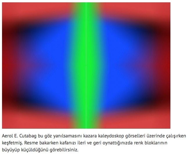 Aslında gördüğünüz gibi değil! Beyniniz sizi kandırıyor
