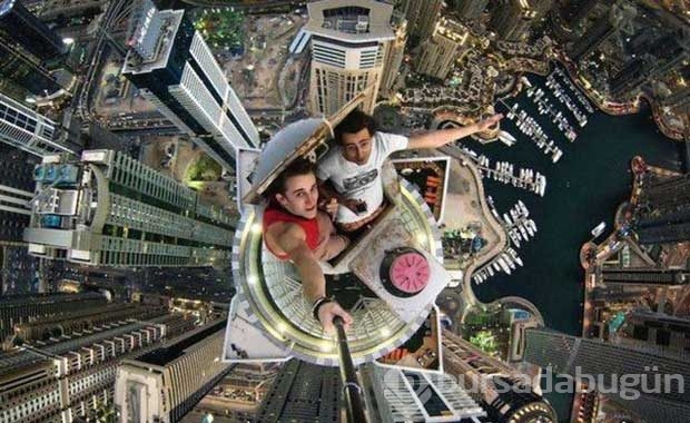 Dünyanın en tehlikeli selfie'leri...
