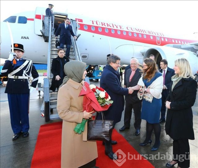 Başbakan Davutoğlu Hollanda'da
