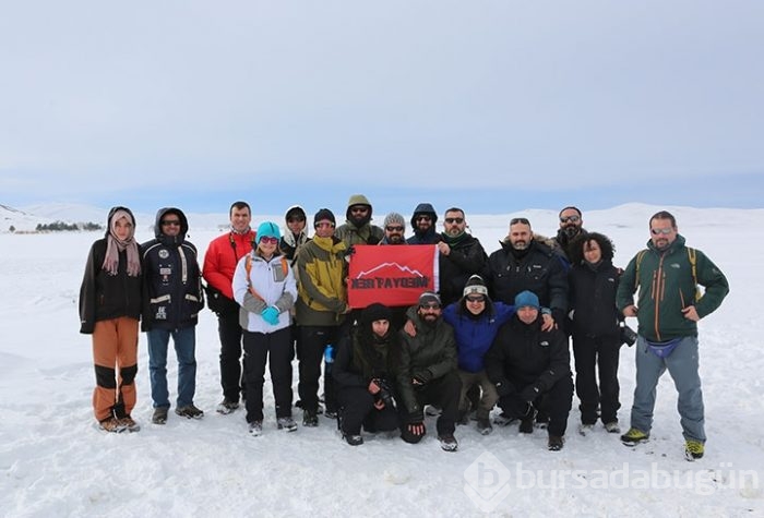 Gazeteciler Çıldır Gölü'nde buluştu