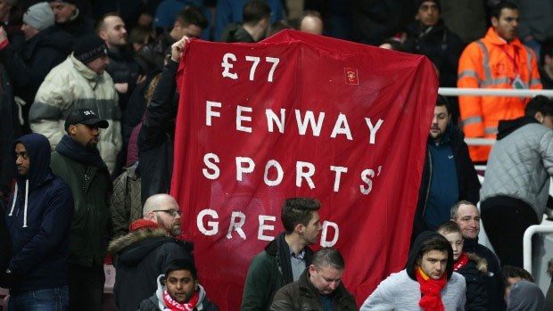 Liverpool'da zam savaşını taraftarlar kazandı