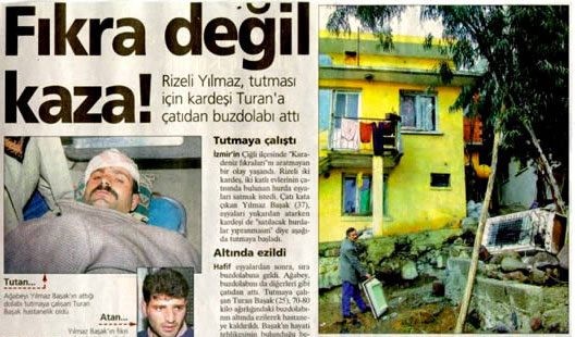 Türklere mahsus ölümler!
