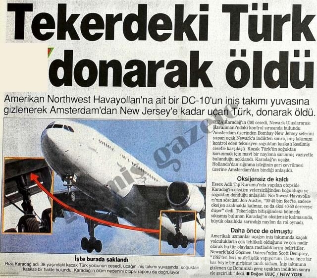 Türklere mahsus ölümler!
