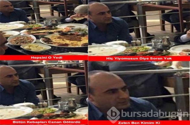 Canan Karatay kebap yedi sosyal medya durmadı	
