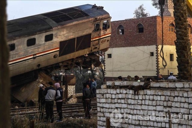 Mısır'da tren kazası
