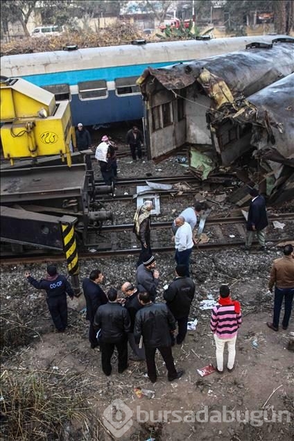 Mısır'da tren kazası
