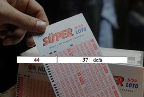 Süper Loto bu rakamlara çıkıyor
