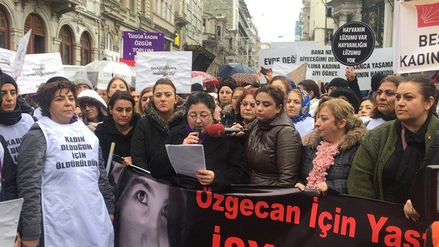 Özgecan Aslan anıldı