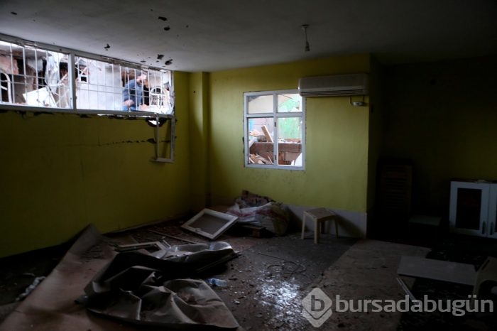 Cizre'deki cami enkaza döndü!	
