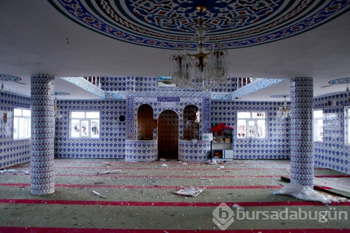 Cizre'deki cami enkaza döndü!	
