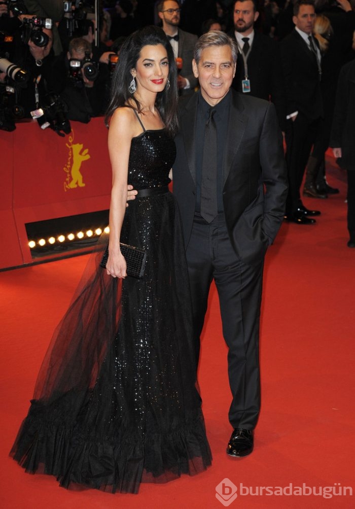 George Clooney ve Amal Clooney	
