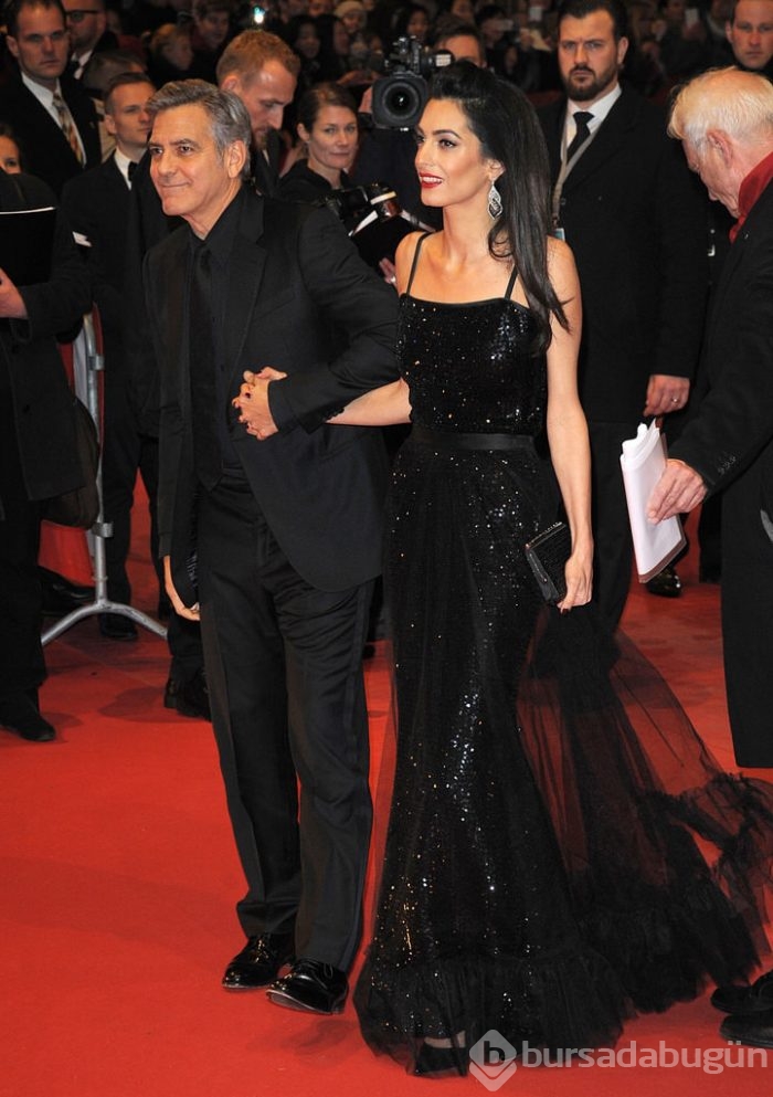 George Clooney ve Amal Clooney	
