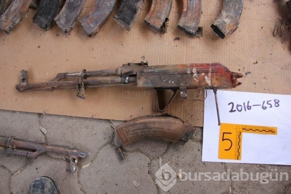 O bodrum katından cephane çıktı!

