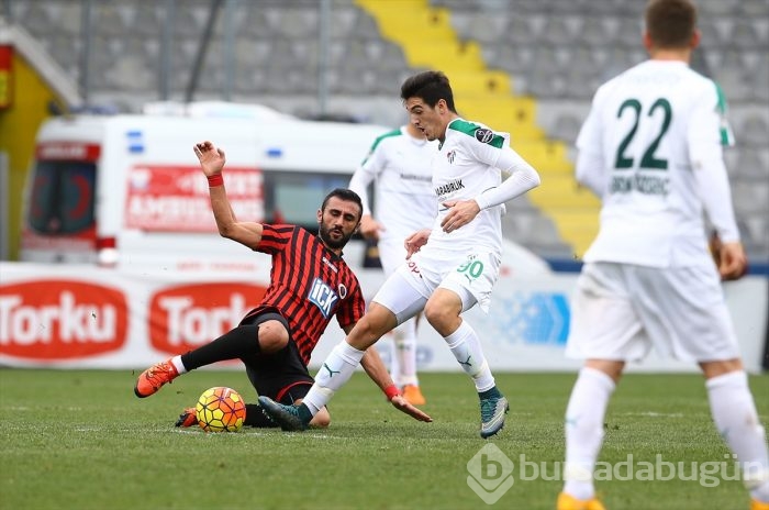 Gençlerbirliği-Bursaspor maçından kareler