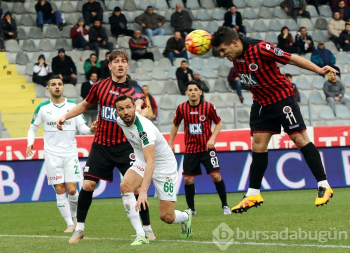 Gençlerbirliği-Bursaspor maçından kareler