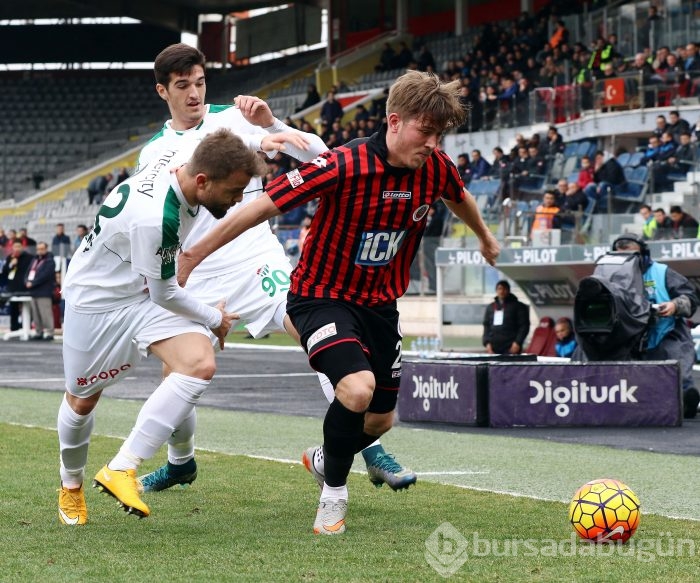 Gençlerbirliği-Bursaspor maçından kareler