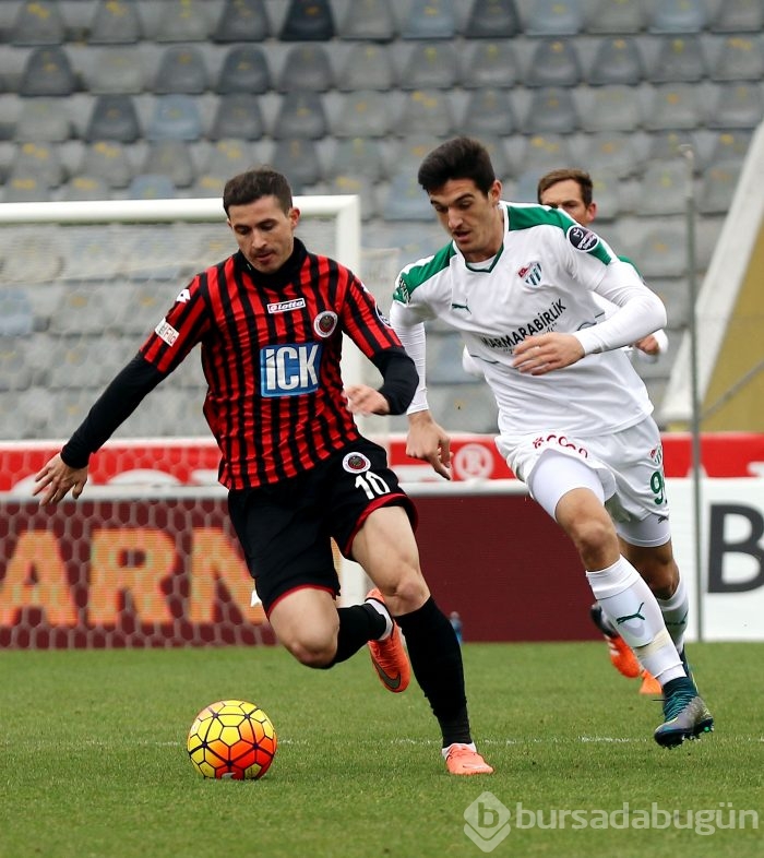 Gençlerbirliği-Bursaspor maçından kareler