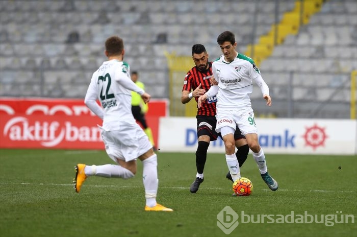 Gençlerbirliği-Bursaspor maçından kareler