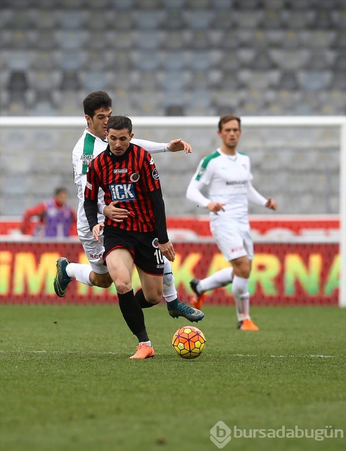 Gençlerbirliği-Bursaspor maçından kareler
