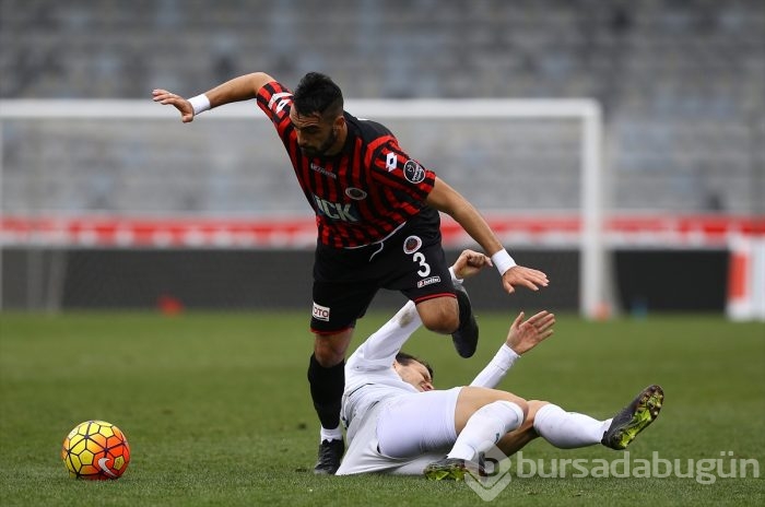 Gençlerbirliği-Bursaspor maçından kareler