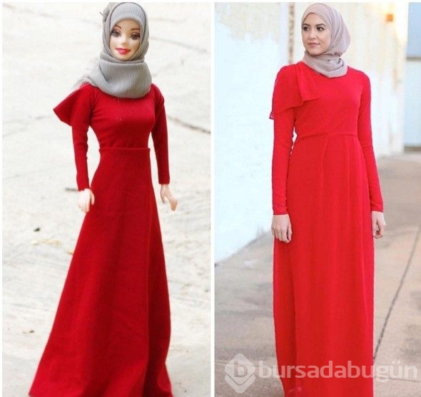 Türbanlı barbie instagram'ı karıştırdı!
