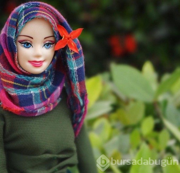 Türbanlı barbie instagram'ı karıştırdı!